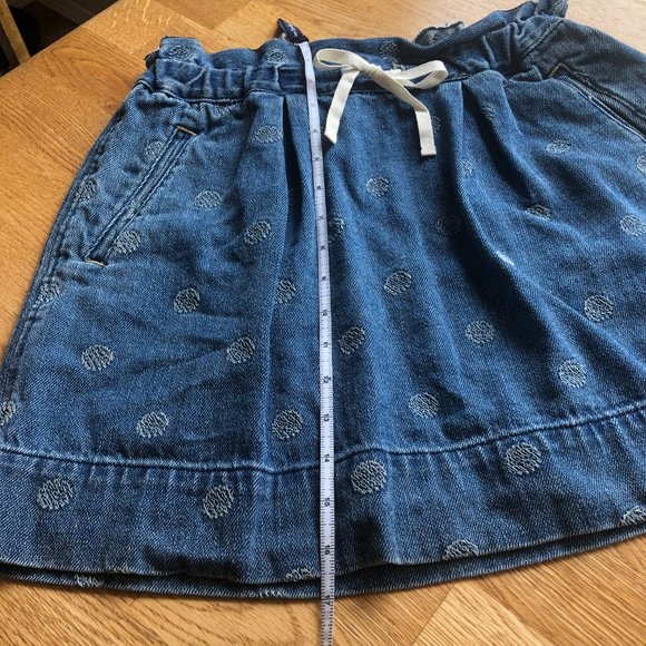 Marc by Marc Jacobs Bijou Blue Dot Skirt Size Medium - Picture 10 of 10
